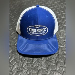 King ropes western trucker hat